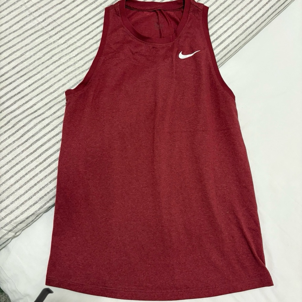Nike Women's Maroon Muscle Tee